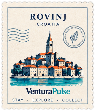 Rovinj stamp